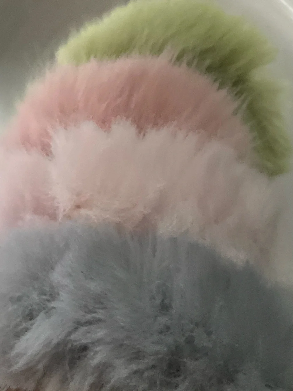 N/A faux fluffy